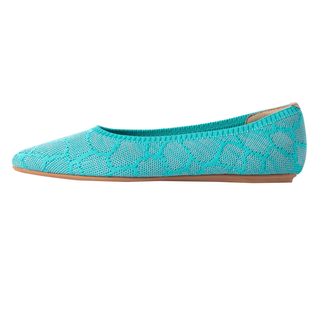 Mavis II Water-Repellent Flats Green