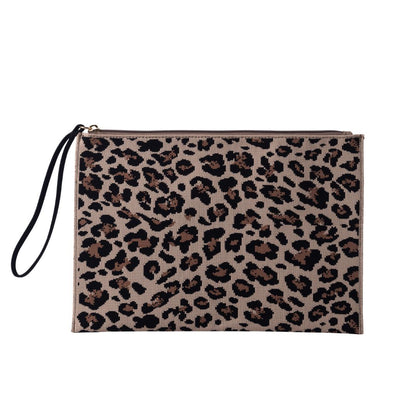 Clutch Wristlet Leopard Print