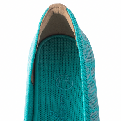 Mavis II Water-Repellent Flats Green