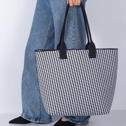 The Featherweight Tote Bag Houndstooth