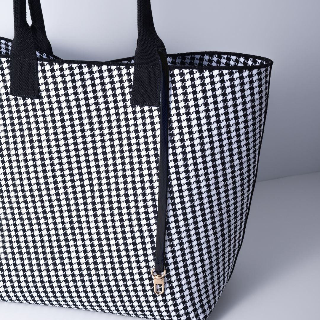 The Featherweight Tote Bag Houndstooth