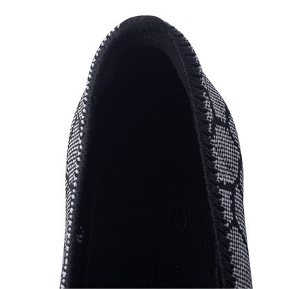 Mavis II Water-Repellent Flats Black