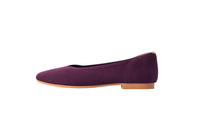 Una Shoes Italian Plum