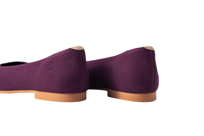 Una Shoes Italian Plum